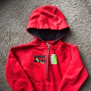 Book worm kids hoodie sweatshirt